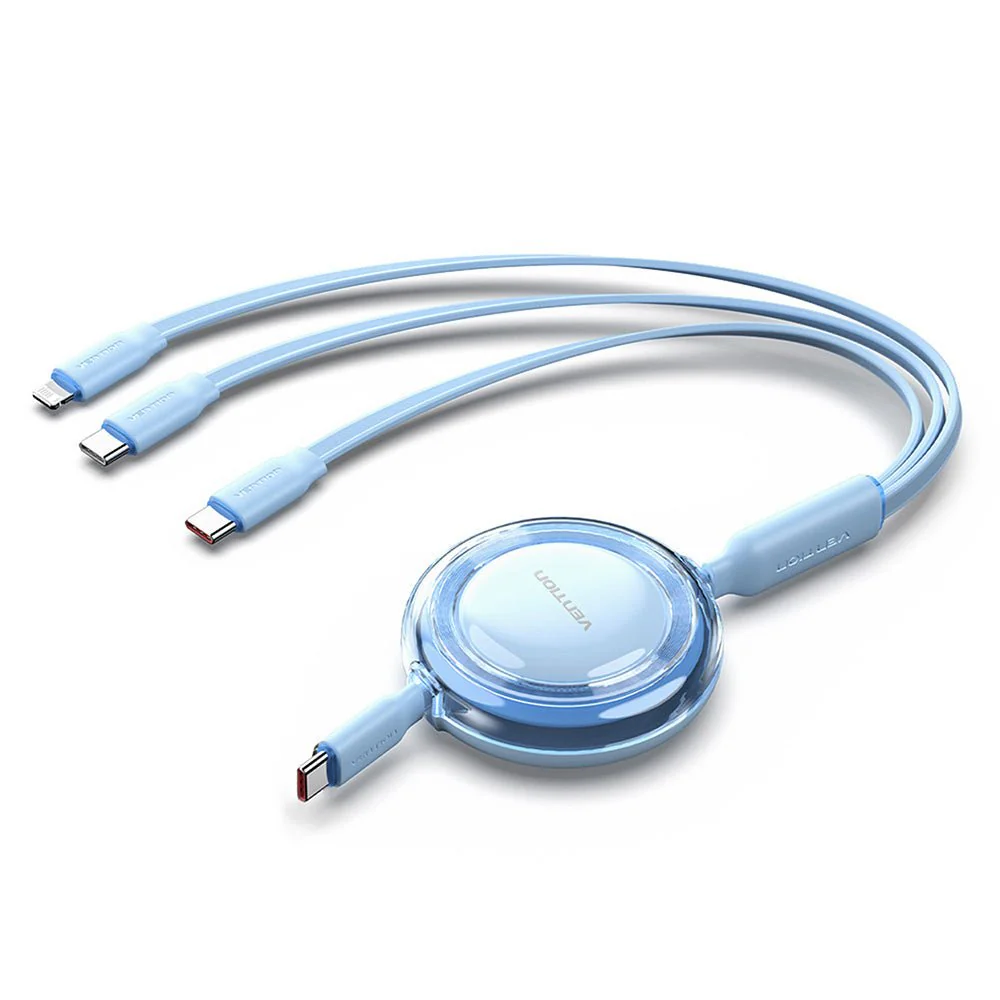 Vention 3-in-1 USB 2.0 Retractable Charging Cable - Image 21