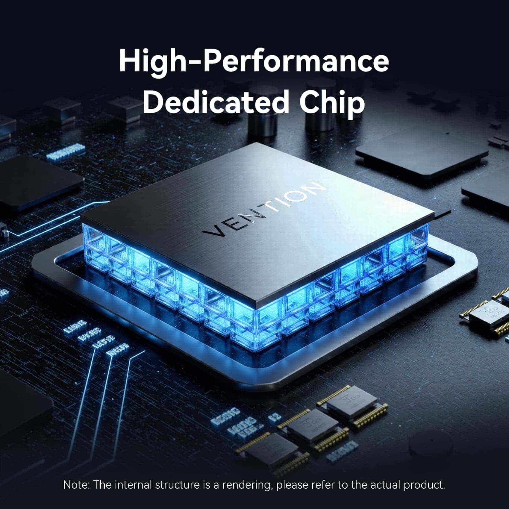 Vention 6-in-1 USB-C 8K Docking Station with LED Display - Image 9