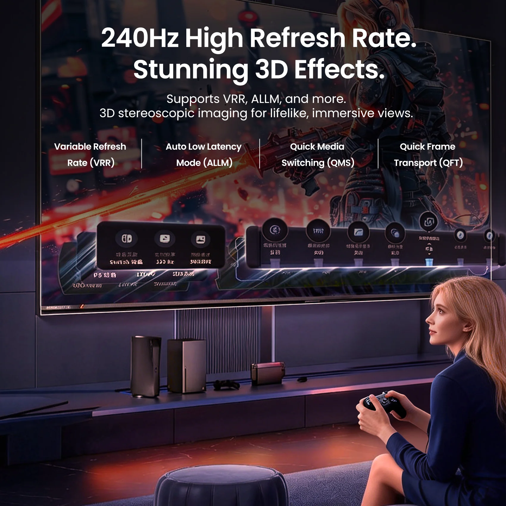 Vention 8K Fiber Optic HDMI Cable - Image 4