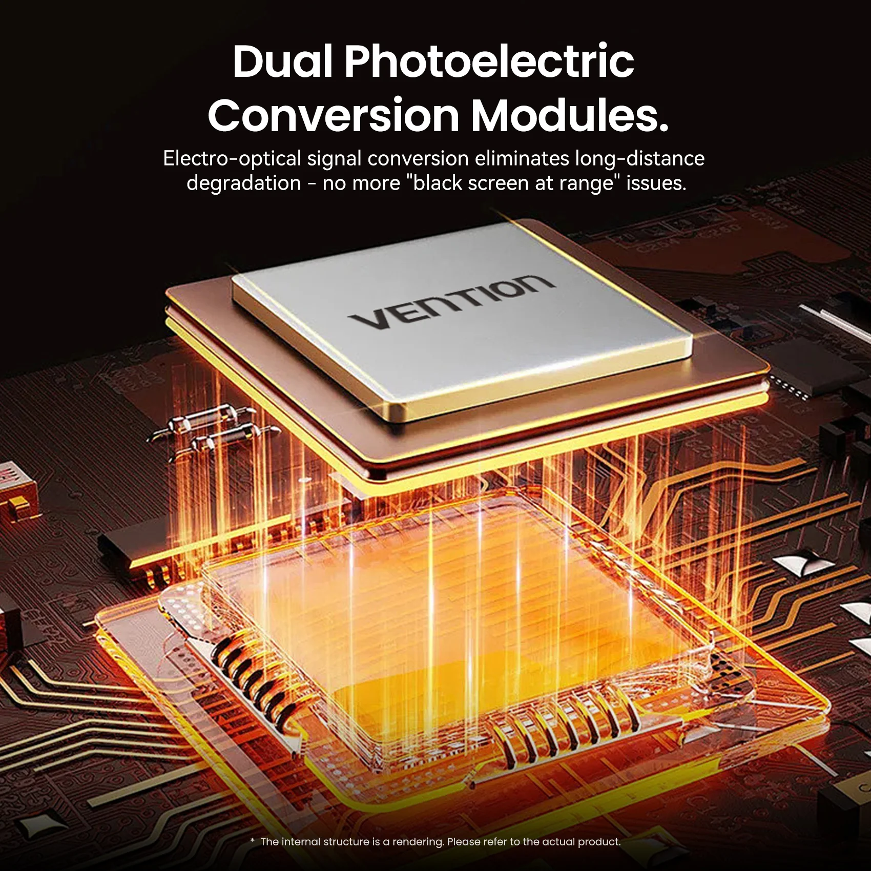 Vention 8K Fiber Optic HDMI Cable - Image 5