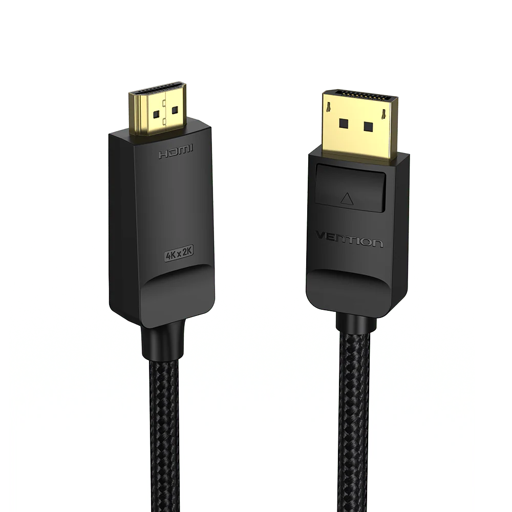 Vention cotton Braided 4K DP Male to HDMI-A Male HD Cable - Image 20