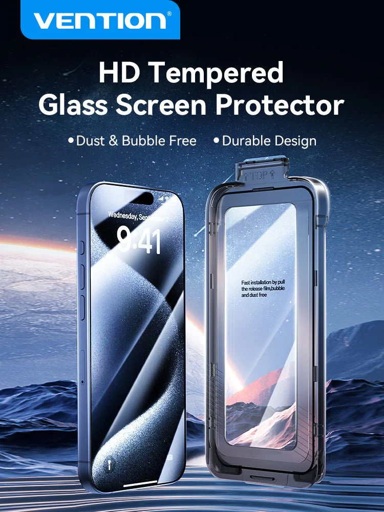 Vention HD Tempered Glass Screen Protector for iPhone 17/iPhone 17 Air/ iPhone 17 Pro/ iPhone 17 Pro - Image 19