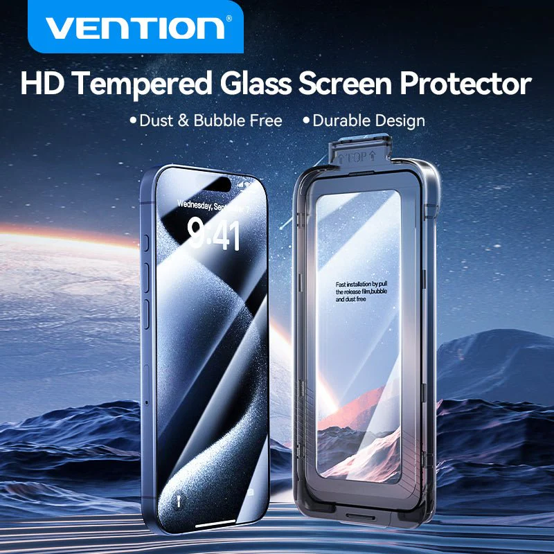 Vention HD Tempered Glass Screen Protector for iPhone 17/iPhone 17 Air/ iPhone 17 Pro/ iPhone 17 Pro - Image 23