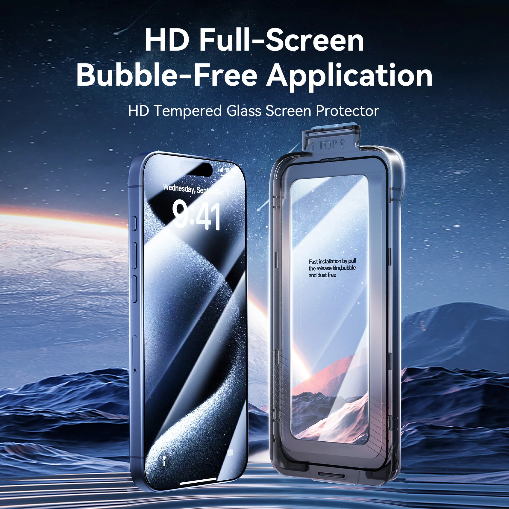 Vention HD Tempered Glass Screen Protector for iPhone 17/iPhone 17 Air/ iPhone 17 Pro/ iPhone 17 Pro - Image 5