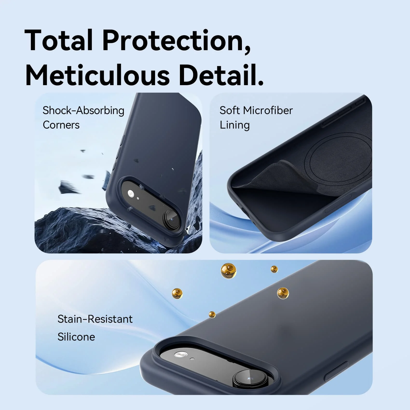 Vention Liquid Silicone Case for iPhone 17 Pro with MagSafe - Image 12