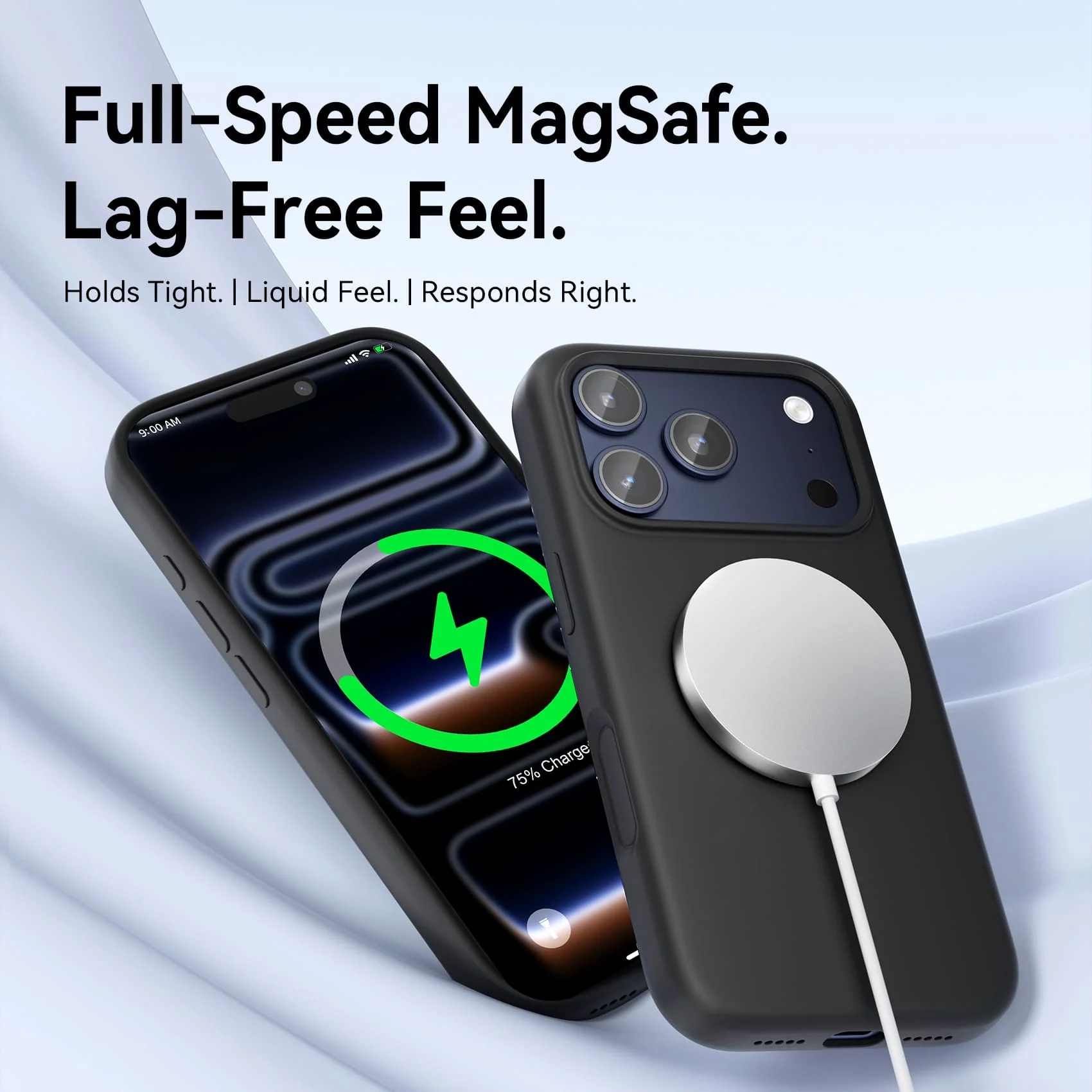 Vention Liquid Silicone Case for iPhone 17 Pro with MagSafe - Image 7