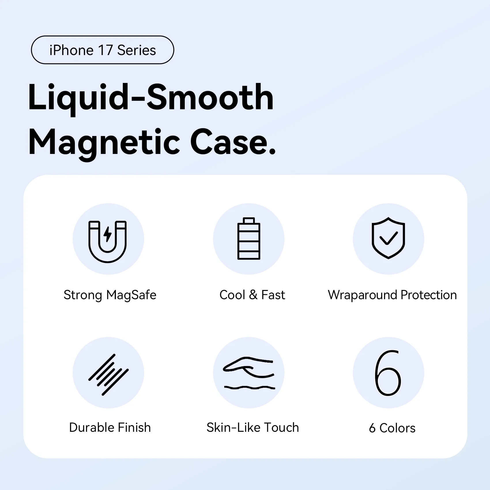 Vention Liquid Silicone Case for iPhone 17 Pro with MagSafe - Image 8