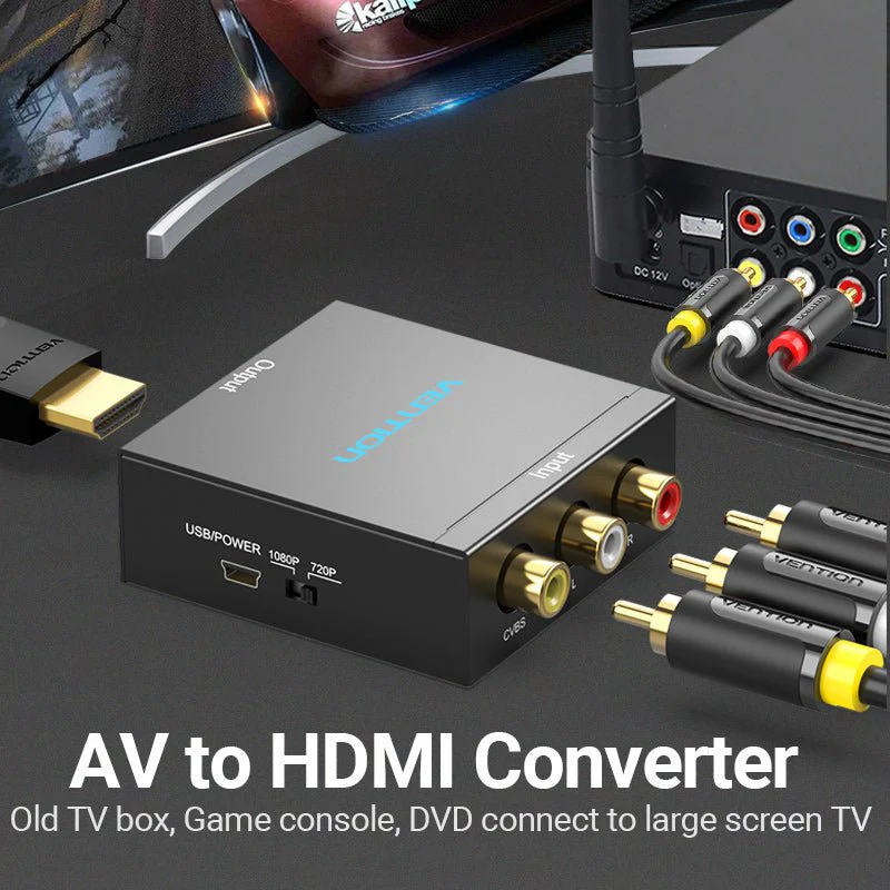 Vention RCA to HDMI™ Converter Black Metal Type - Image 2