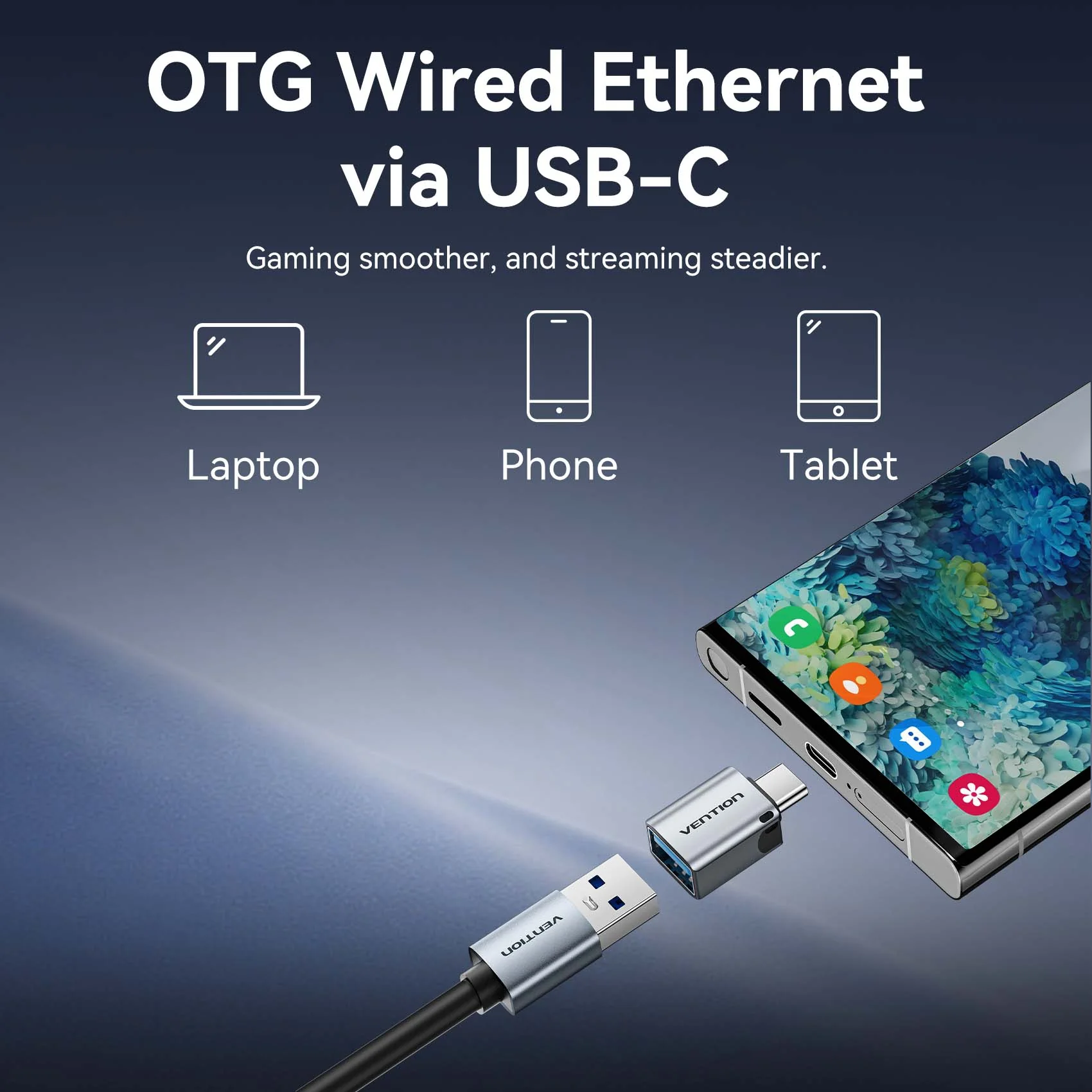 Vention USB-A to 2.5G Ethernet Adapter - Image 9
