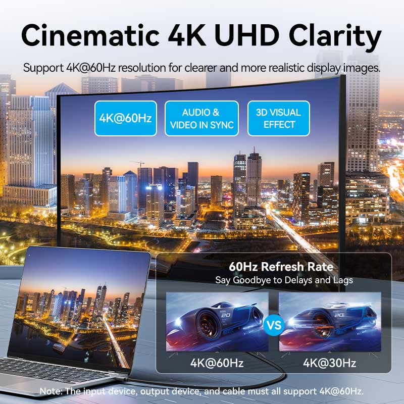 Vention USB-C to HDMI™-A 4K HD Cable - Image 4