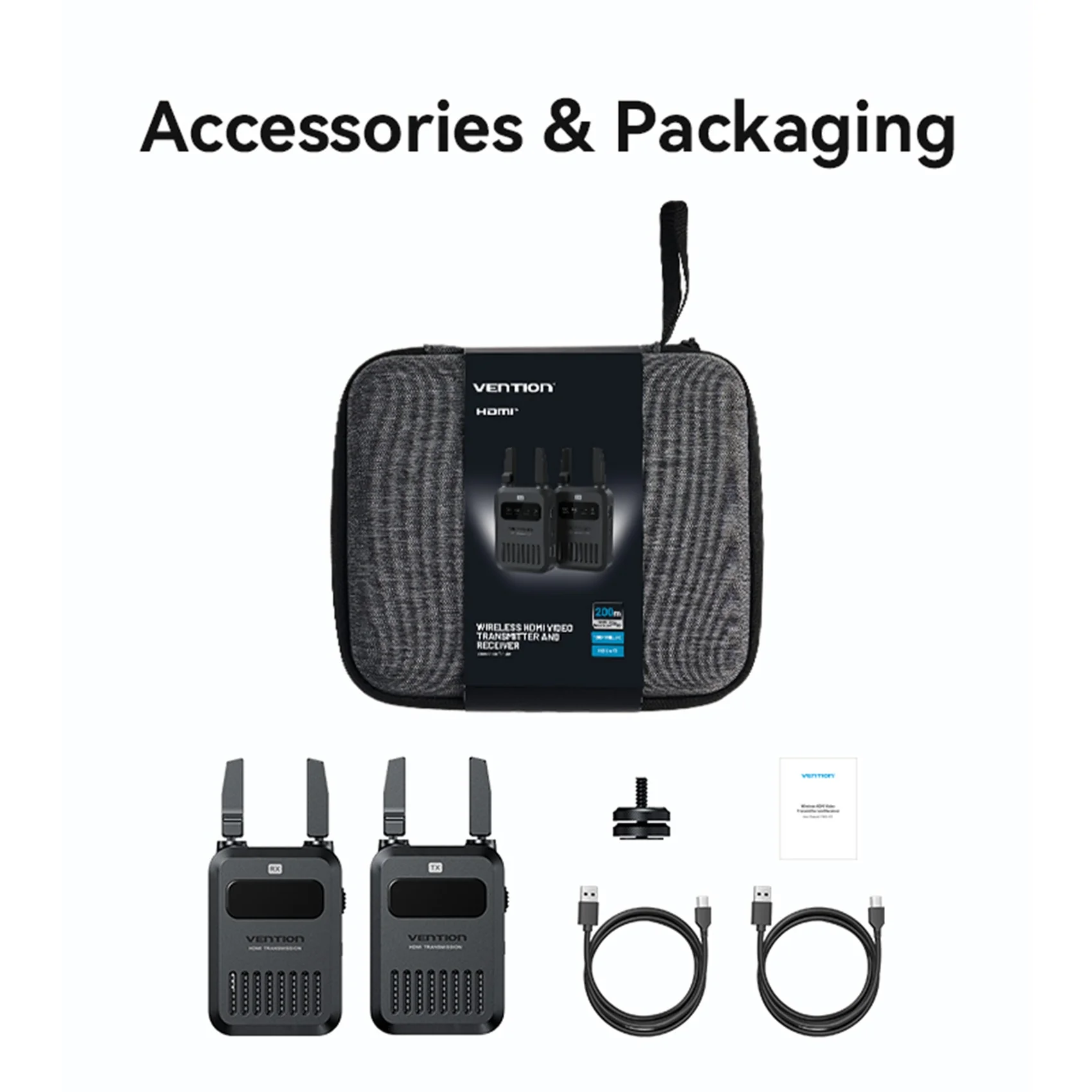 Vention Wireless HDMI Video Transmitter and Receiver - Image 13