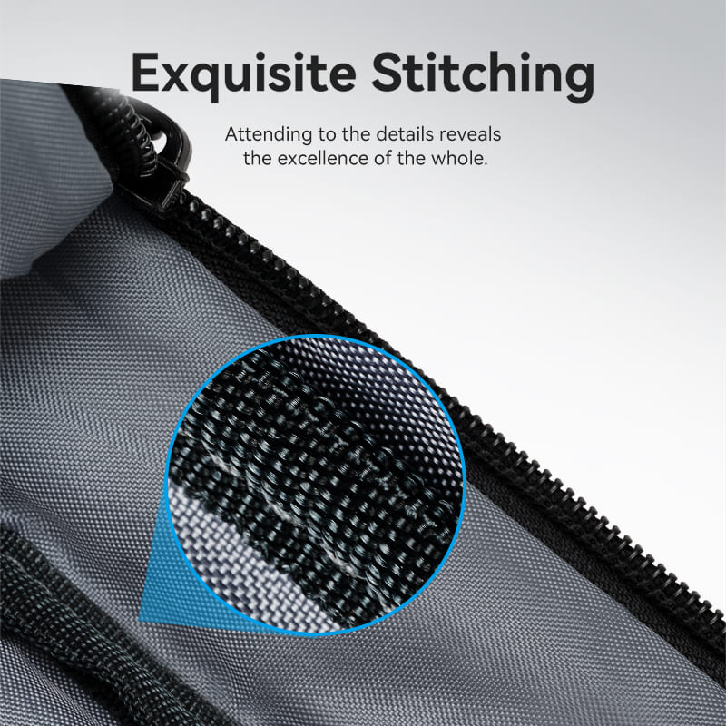Water-Repellent Laptop Backpack Black - Image 8