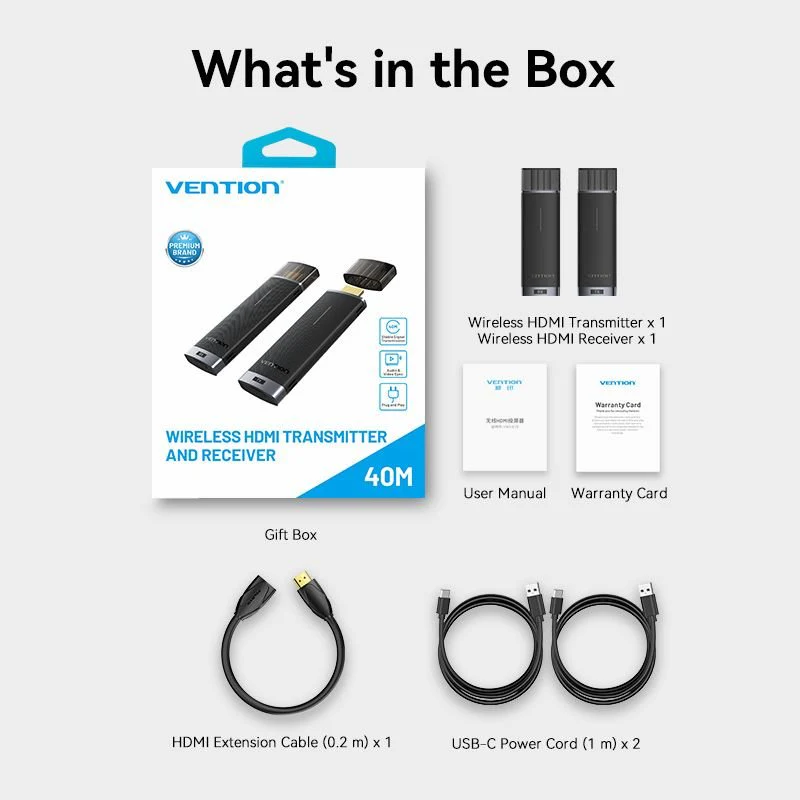 Vention Wireless HDMI™ Transmitter and Receiver - Image 18
